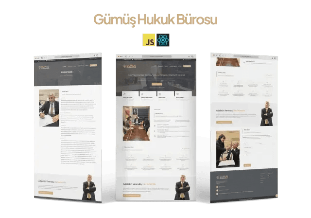 Gümüş Hukuk Bürosu — Alis Dijital web tasarım ve e-ticaret projesi