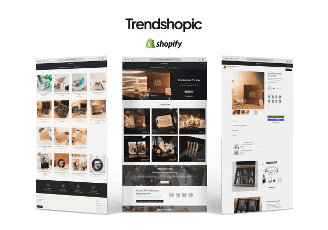 Trendshopic — Alis Dijital web tasarım ve e-ticaret projesi